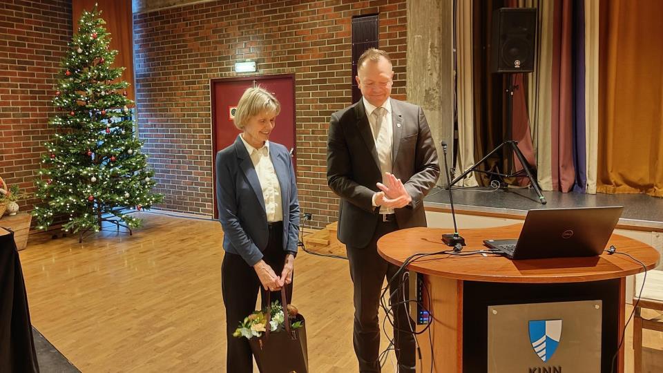 Lenkje til artikkel: Kommunestyret takka Norunn Stavø