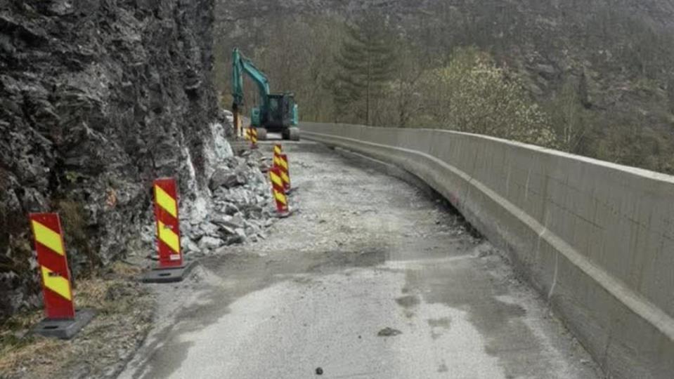 Lenkje til artikkel: Steindalsvegen ved Skolten vert mellombels stengd frå 26. mai