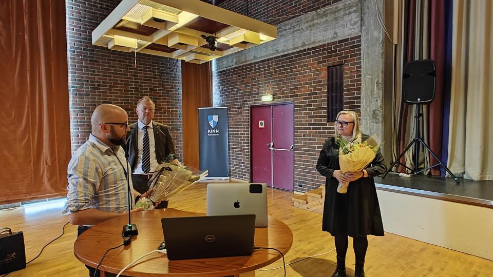 Lenkje til artikkel: Bente Nilsen takkar av etter imponerande innsats for Kinn kommune