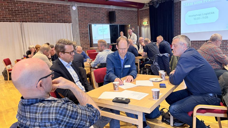 Lenkje til artikkel: Slam kan bli ein viktig ressurs for regionen