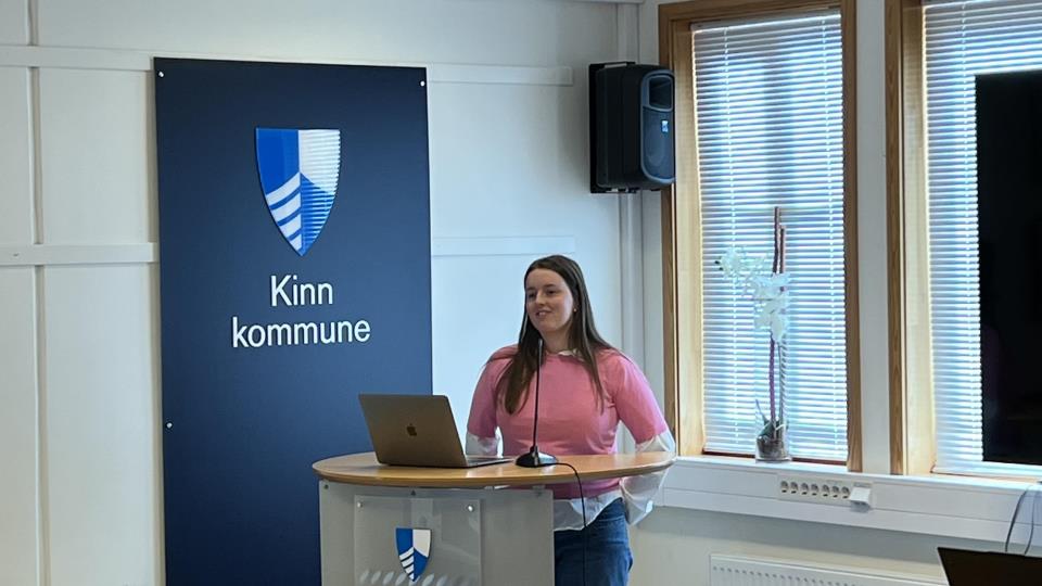 Lenkje til artikkel: Ungdomsordførar Vilde Johannesen takka for seg i dagens kommunestyre