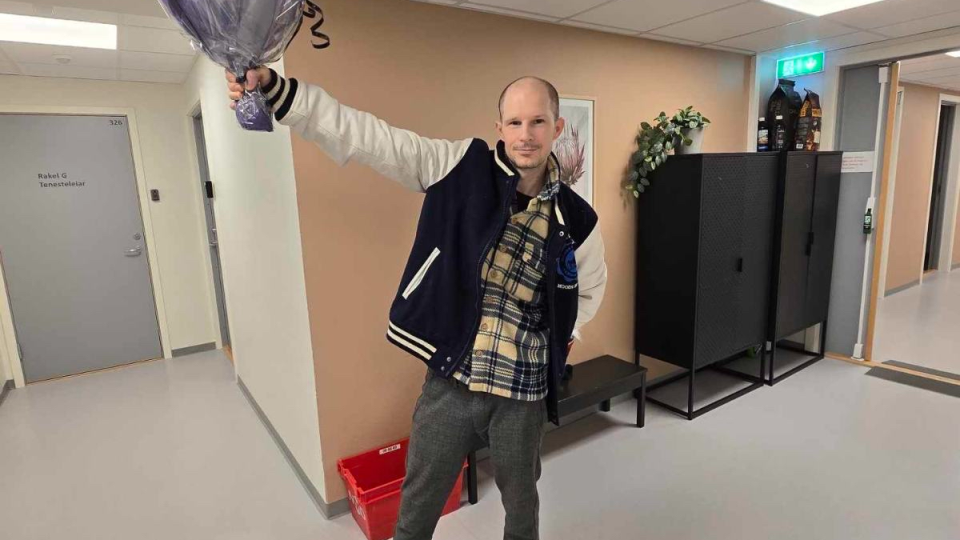 Lenkje til artikkel: Dan Eivind Husevåg har bestått fagprøve som helsefagarbeidar!