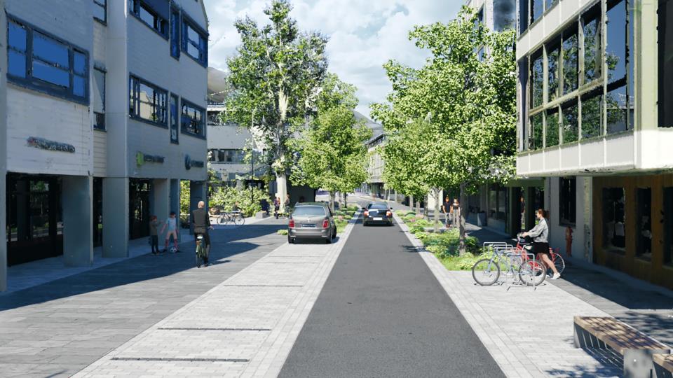 Lenkje til artikkel: Gate 1 i Måløy opnar snart