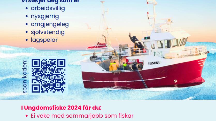Lenkje til artikkel: Få sommarjobb som ungdomsfiskar!