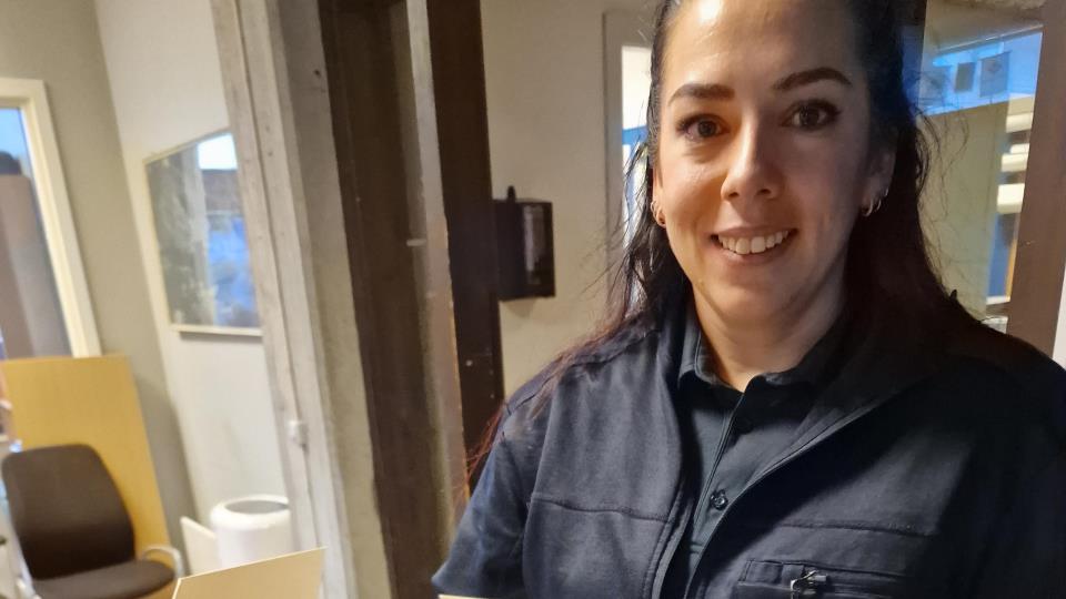 Lenkje til artikkel: Gratulerer, Malin – vår nye brannførebyggar!