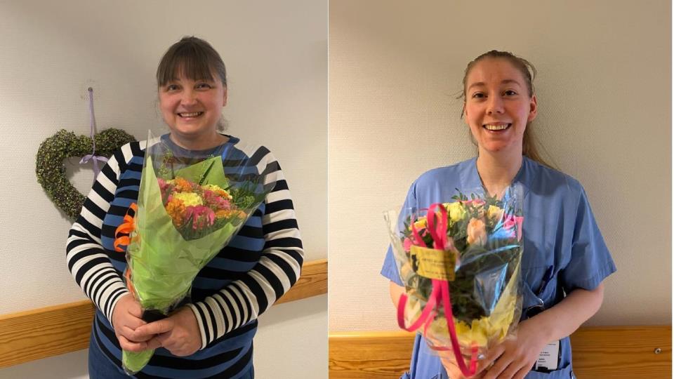 Lenkje til artikkel: Gratulerer til Ludmyla og Ciril med bestått fagprøve!